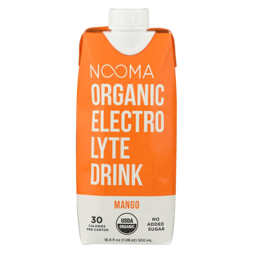 Nooma Electrolite Drink - Organic - Mango - Case Of 12 - 16.9 Fl Oz - Lakehouse Foods