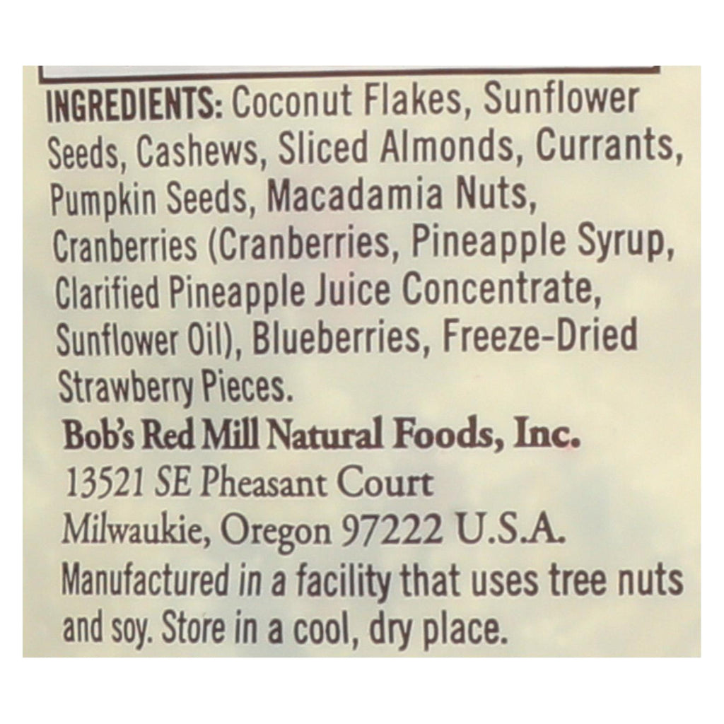 Bob's Red Mill - Cereal - Paleo Style Muesli - Case Of 4 - 14 Oz - Lakehouse Foods