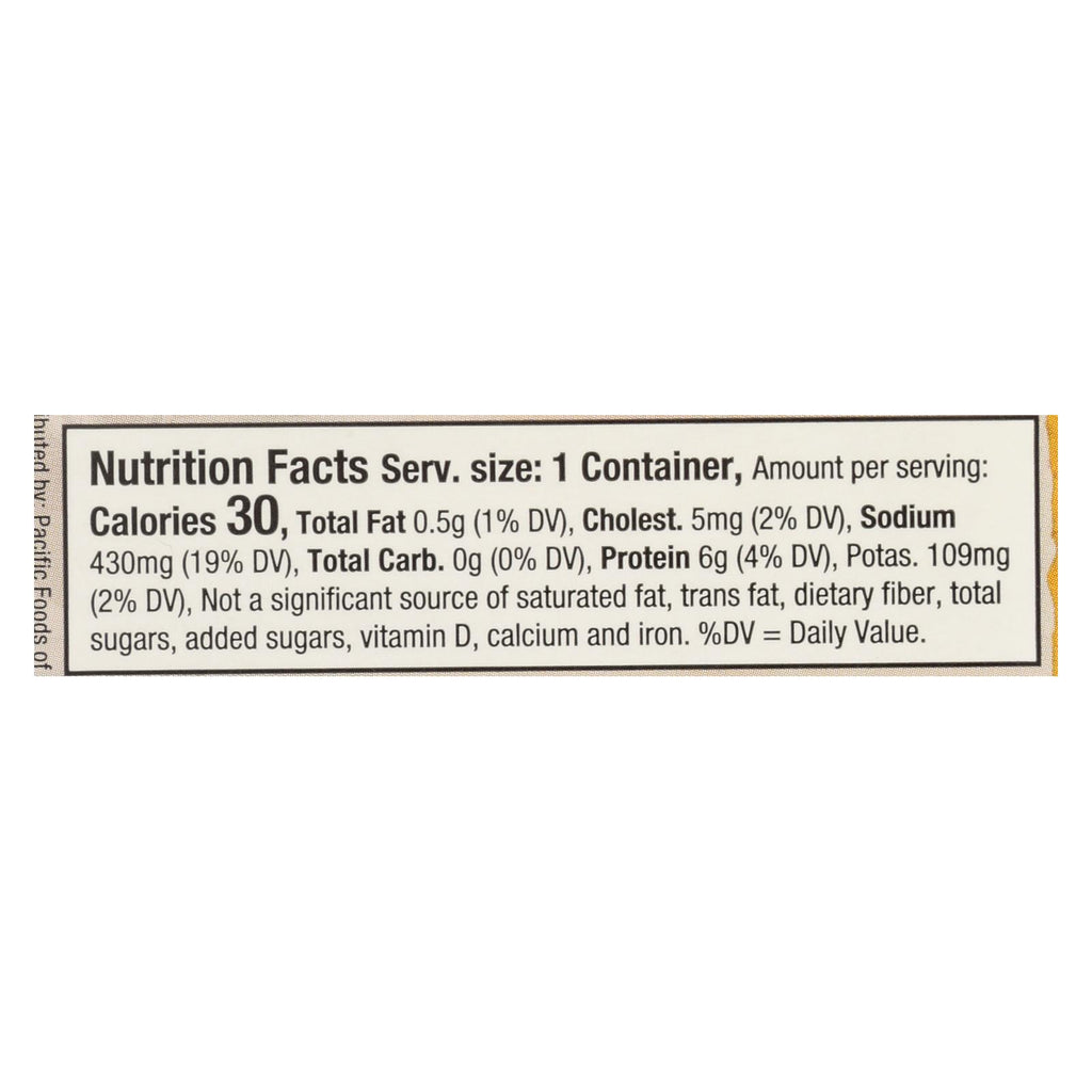 Pacific Natural Foods Stock - Organic - Chicken - Case Of 12 - 8 Fl Oz - Lakehouse Foods