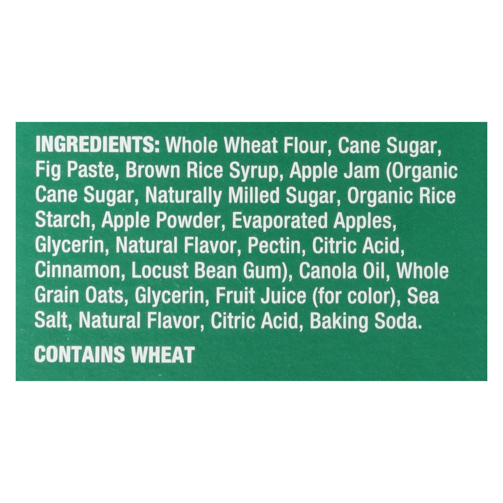 Nature's Bakery Stone Ground Whole Wheat Fig Bar - Apple Cinnamon - Case Of 6 - 2 Oz. - Lakehouse Foods