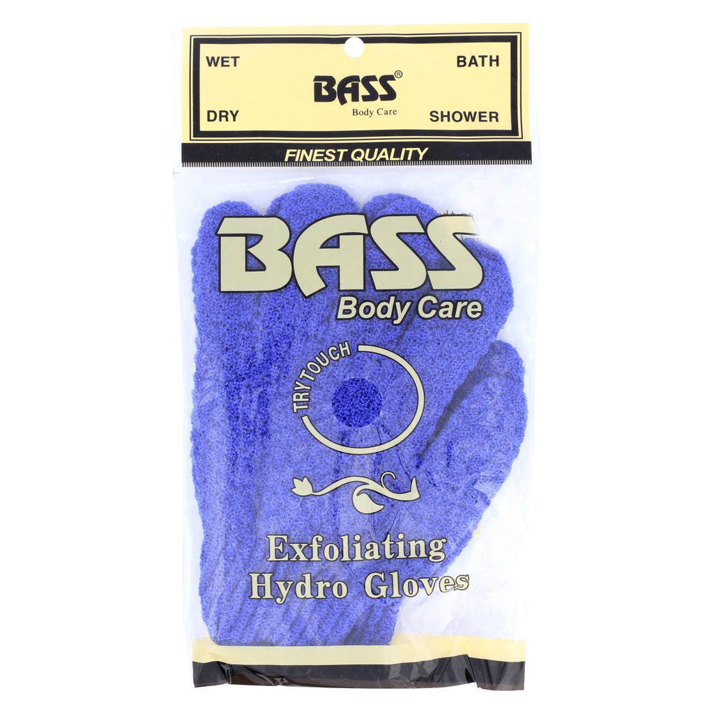 Bass Body Care Exfoliating Hydro Gloves  - 1 Each - Ct - Lakehouse Foods