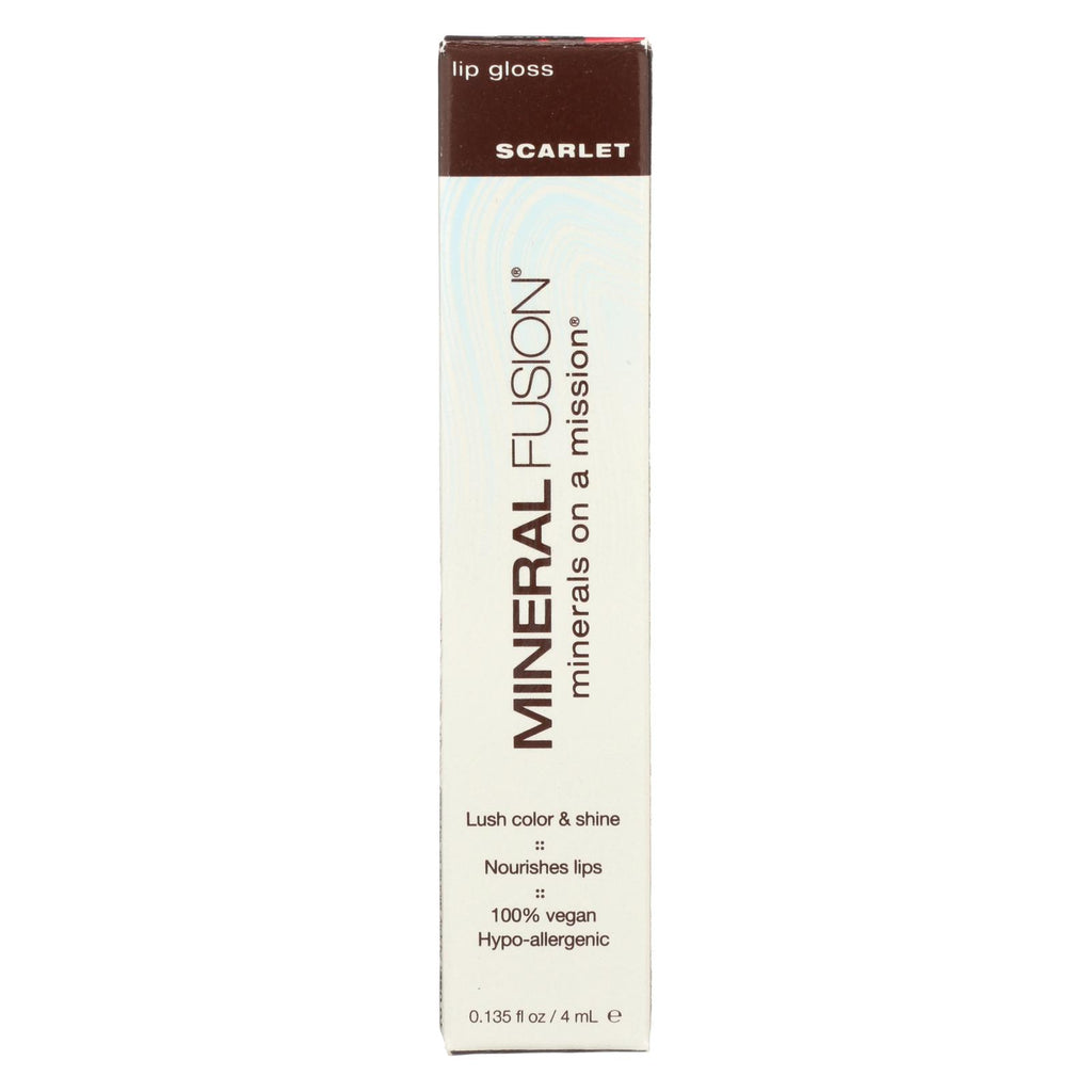 Mineral Fusion - Lip Gloss - Scarlet - 0.135 Oz. - Lakehouse Foods