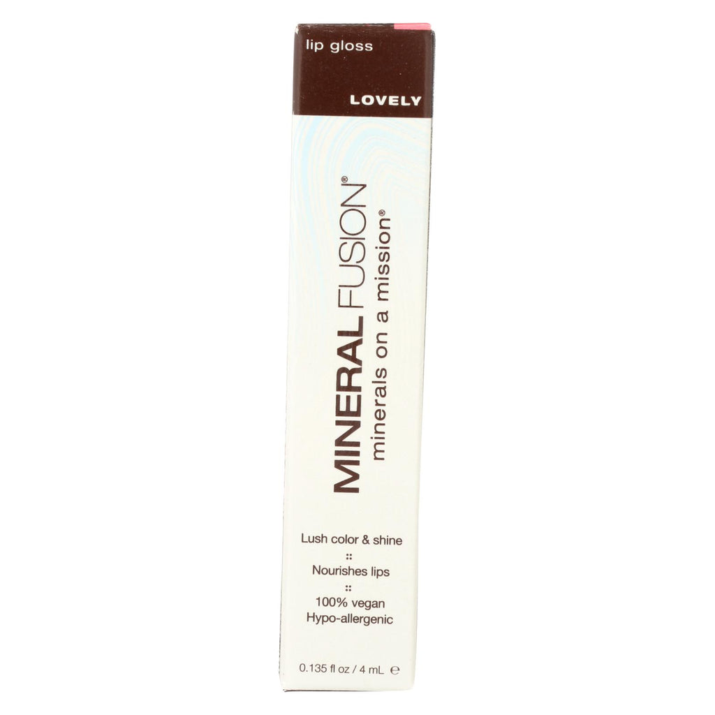 Mineral Fusion - Lip Gloss - Lovely - 0.135 Oz. - Lakehouse Foods