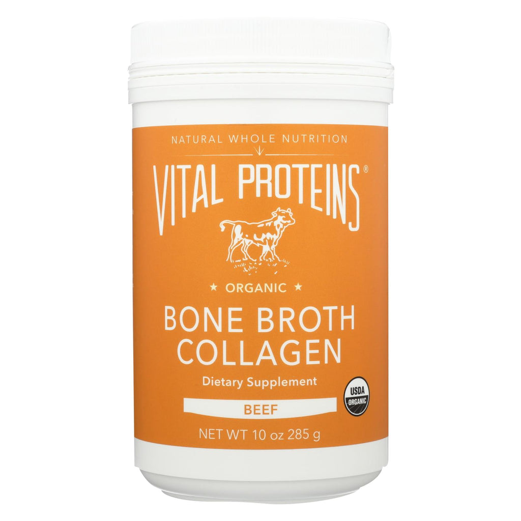 Vital Proteins Beef Organic Bone Broth Collagen Dietary Supplements - 1 Each - 10 Oz - Lakehouse Foods