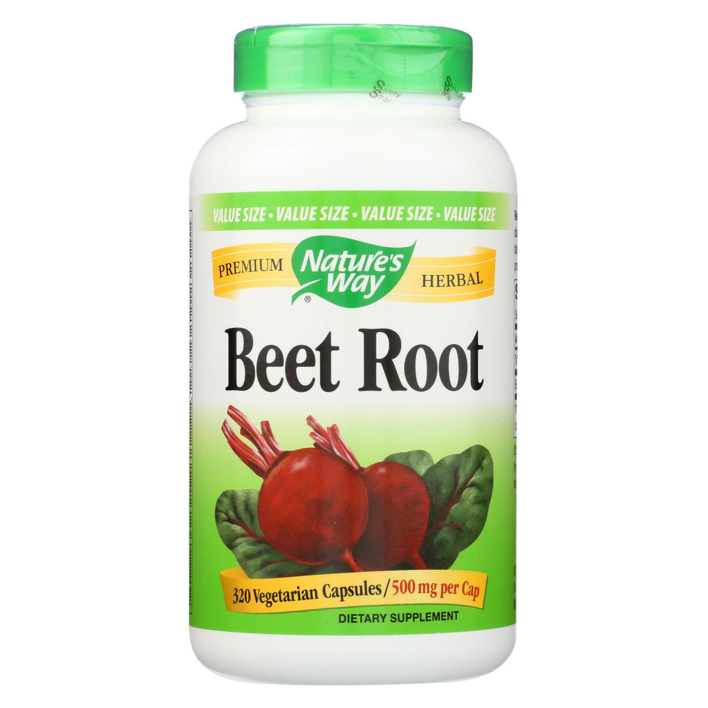 Nature's Way - Beet Root - 320 Veg Capsules - Lakehouse Foods