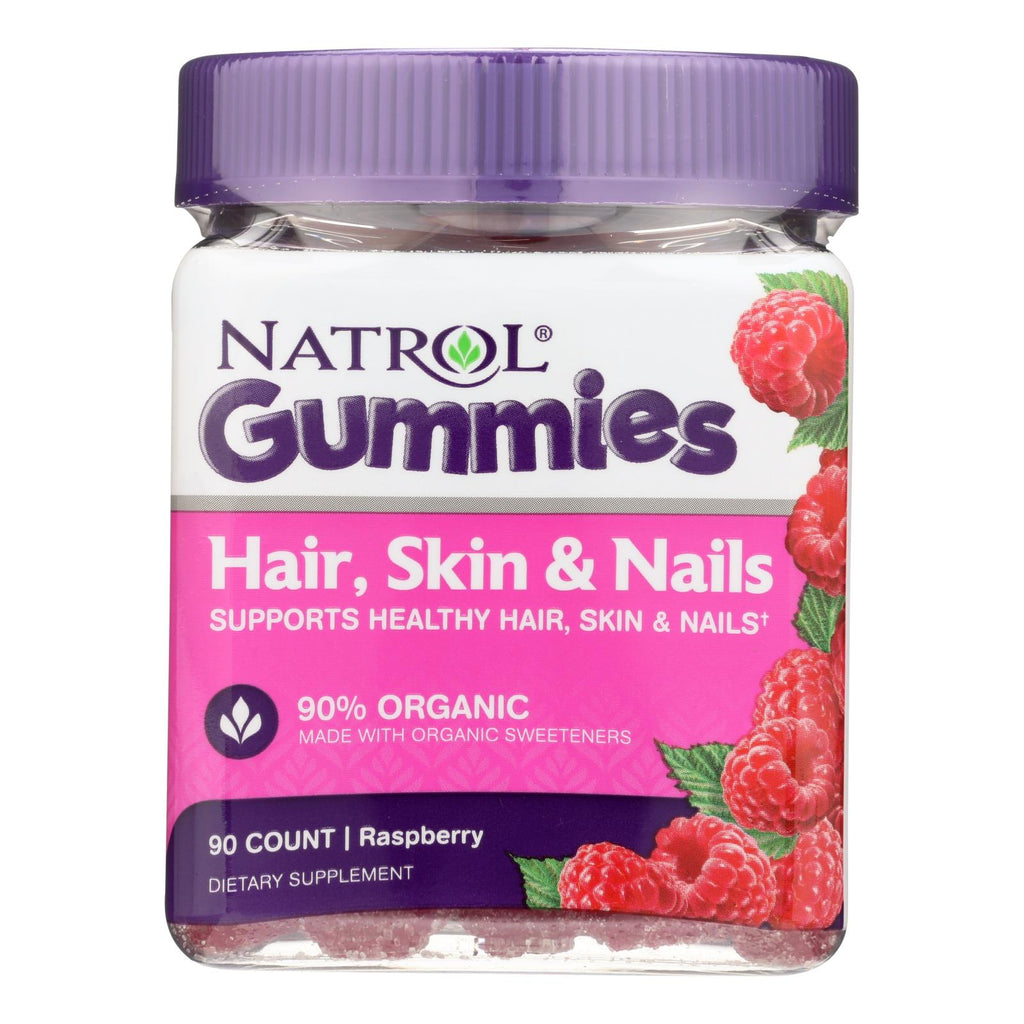 Natrol - Hair Skin Nails Gumms - 1 Each - 90 Ct - Lakehouse Foods
