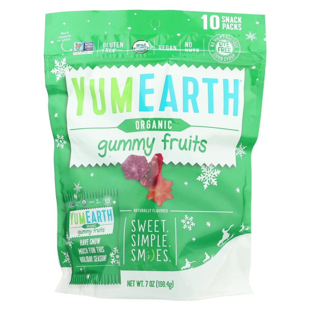 Yumearth Organics - Organic Gummy Bears - Cherry Peach - Case Of 18 - 7.0 Oz. - Lakehouse Foods
