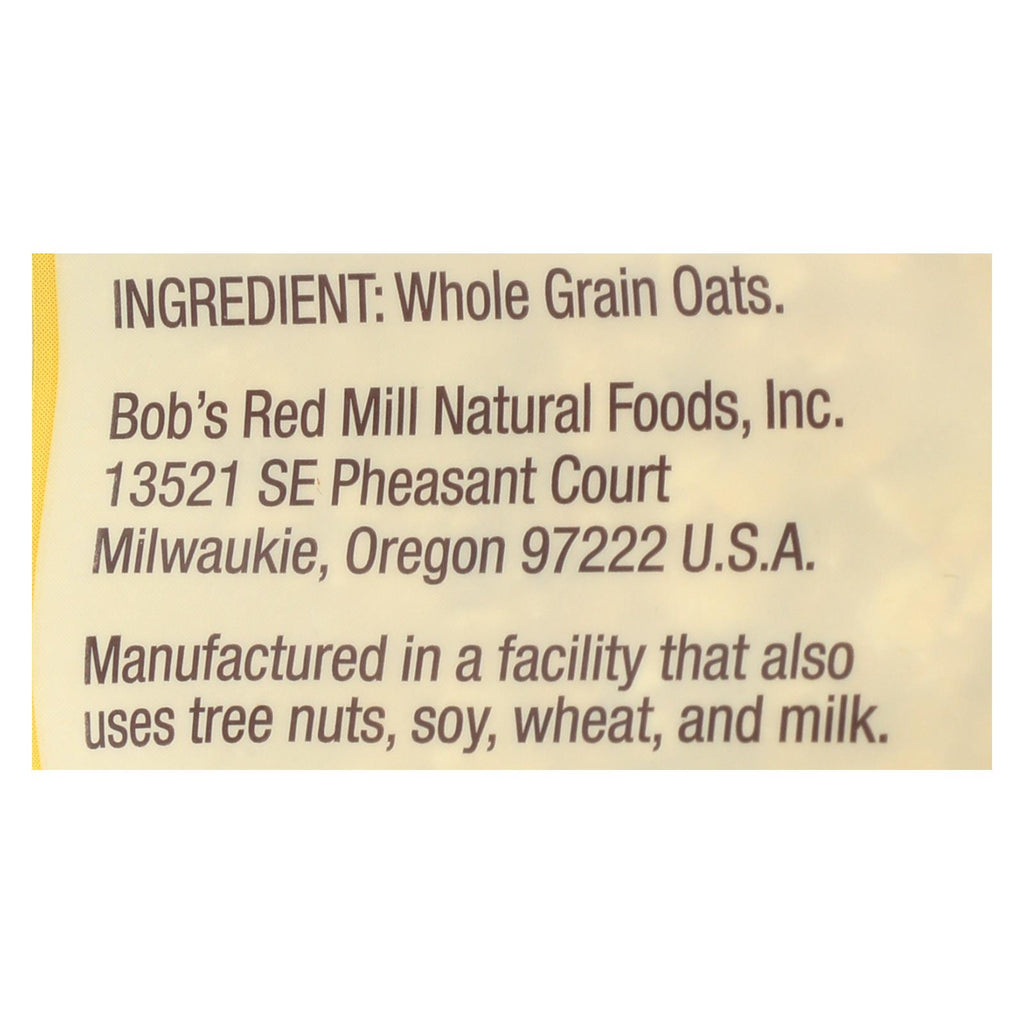 Bob's Red Mill - Quick Cooking Rolled Oats - Case Of 4-16 Oz. - Lakehouse Foods