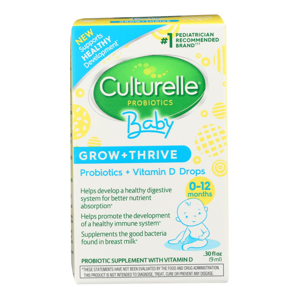 Culturelle - Baby Grow Thrive 0-12mon - 1 Each - .3 Fz - Lakehouse Foods