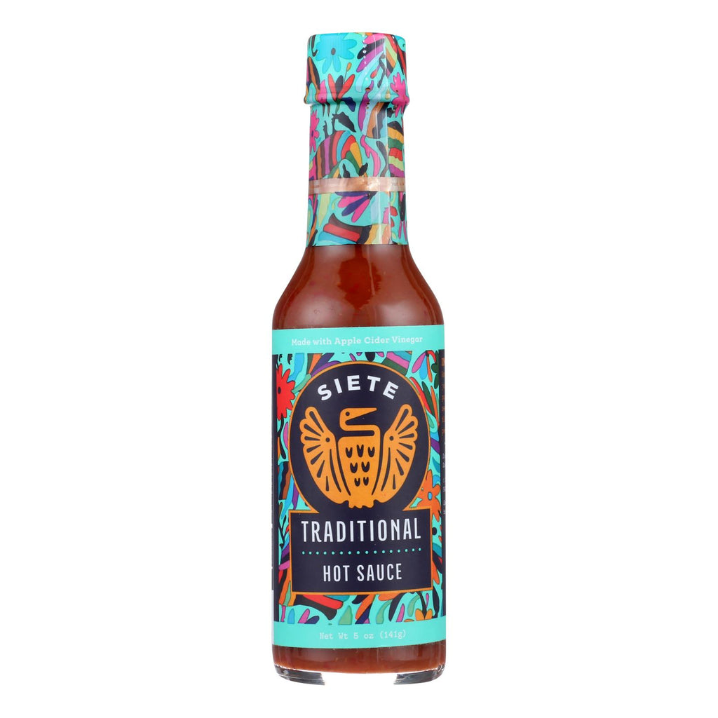 Siete - Hot Sauce Traditional - Case Of 6 - 5 Oz - Lakehouse Foods