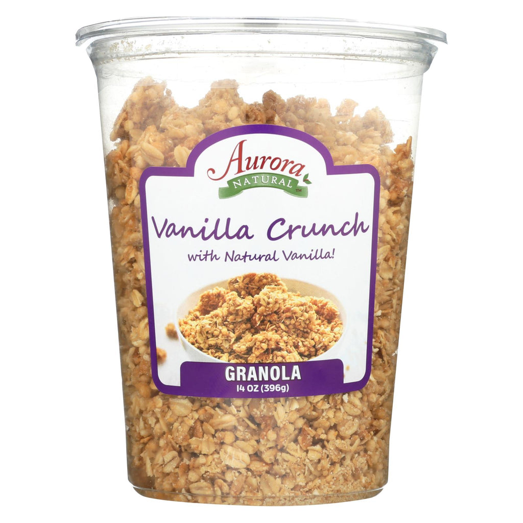 Aurora Natural Products - Vanilla Crunch Granola - Case Of 12 - 14 Oz. - Lakehouse Foods
