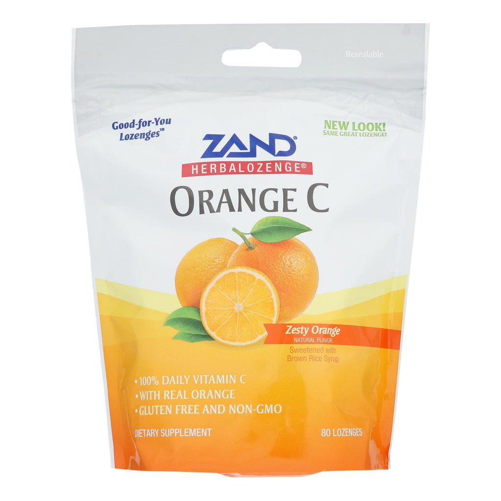 Zand - Lozenge Orange C - 1 Each - 80 Ct - Lakehouse Foods