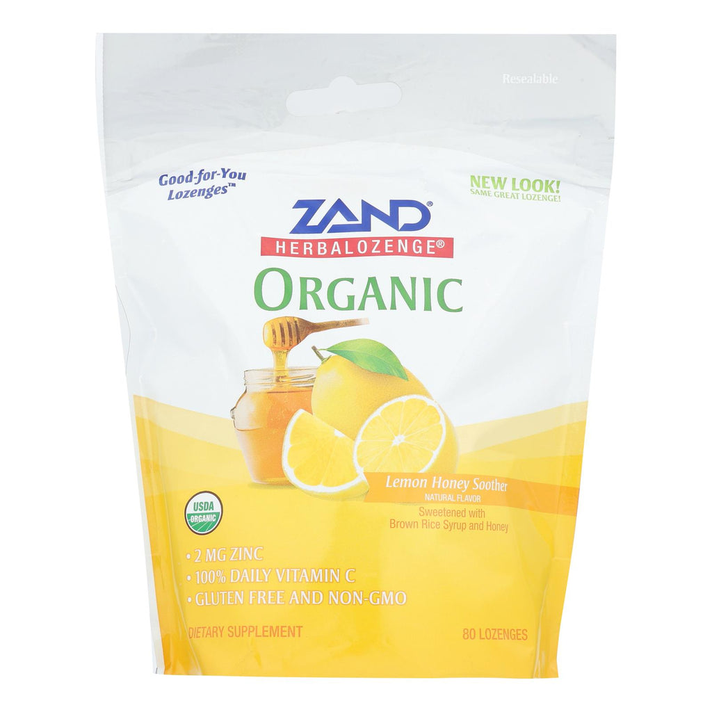 Zand - Loz Lemon Honey - 1 Each - 80 Ct - Lakehouse Foods