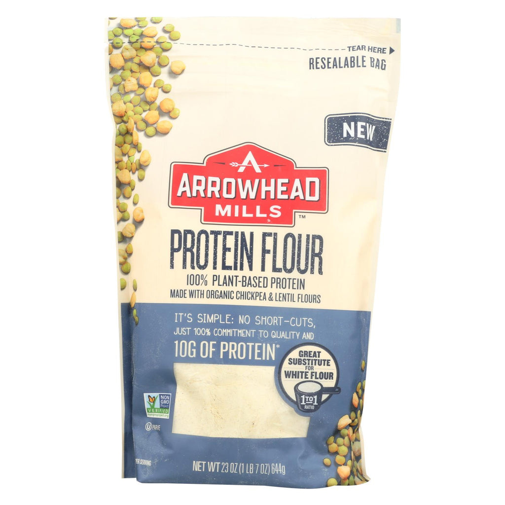 Arrowhead Mills - Flour - Protein - Case Of 6-23 Oz. - Lakehouse Foods