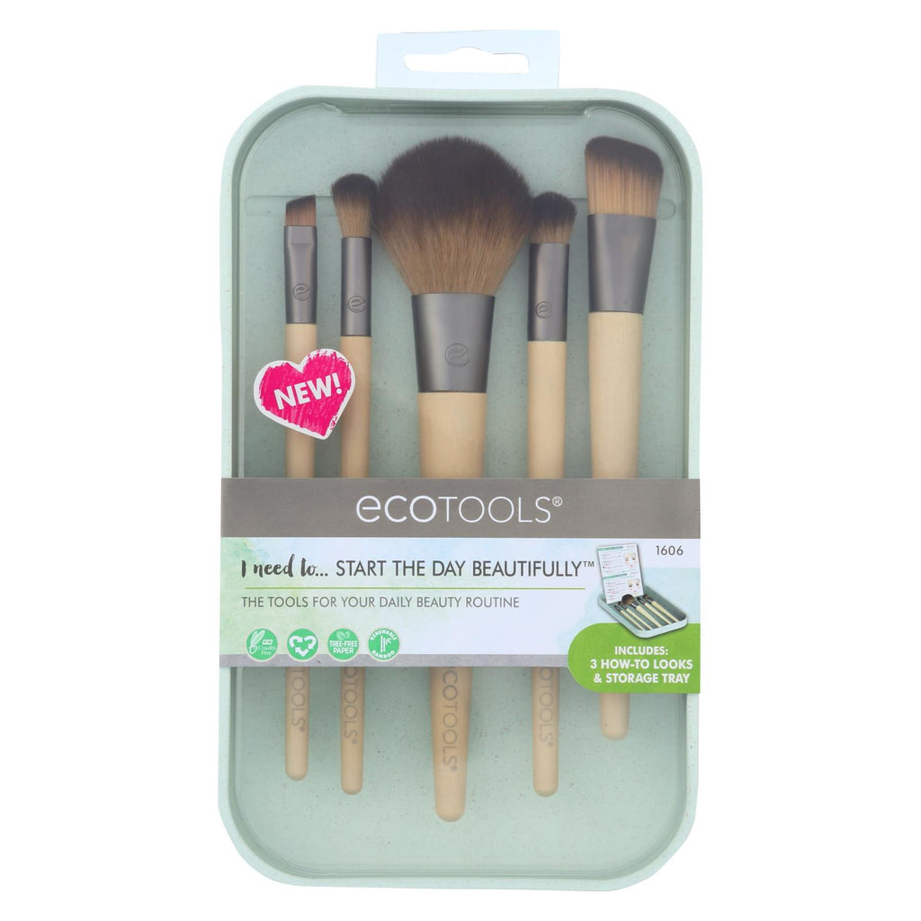 The Ecotools Start The Day Beautifully Kit  - Case Of 2 - Ct - Lakehouse Foods