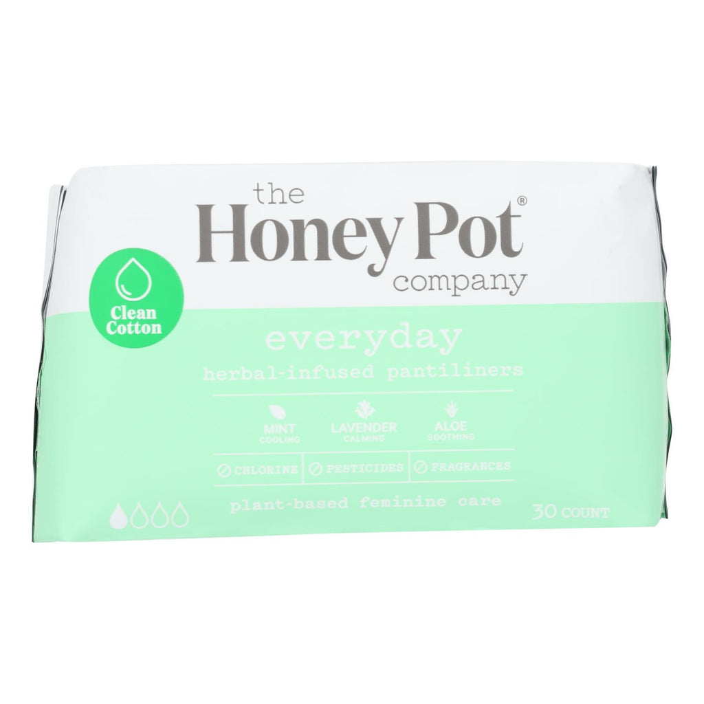 The Honey Pot - Herbal Pantiliners - 30 Ct - Lakehouse Foods