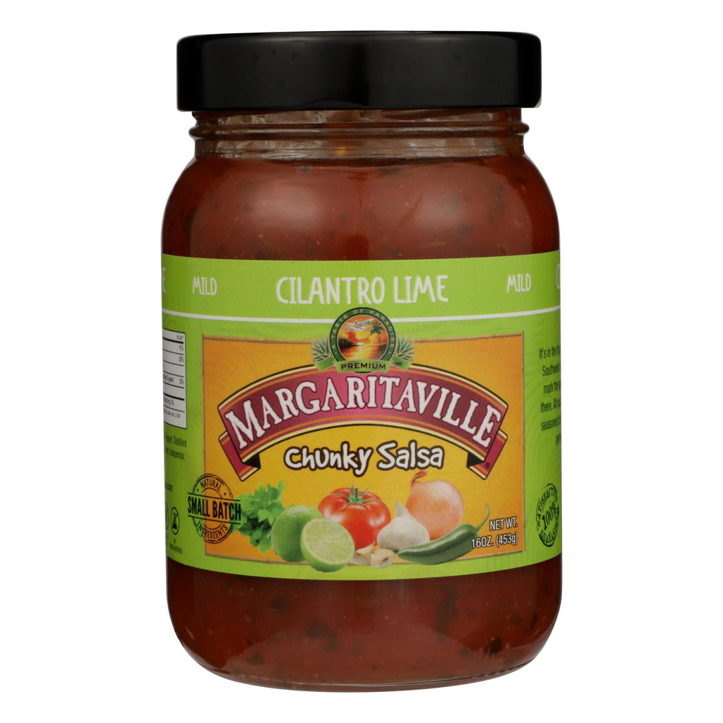 Margaritaville - Salsa Cilantro Lime - Case Of 6 - 16 Oz - Lakehouse Foods