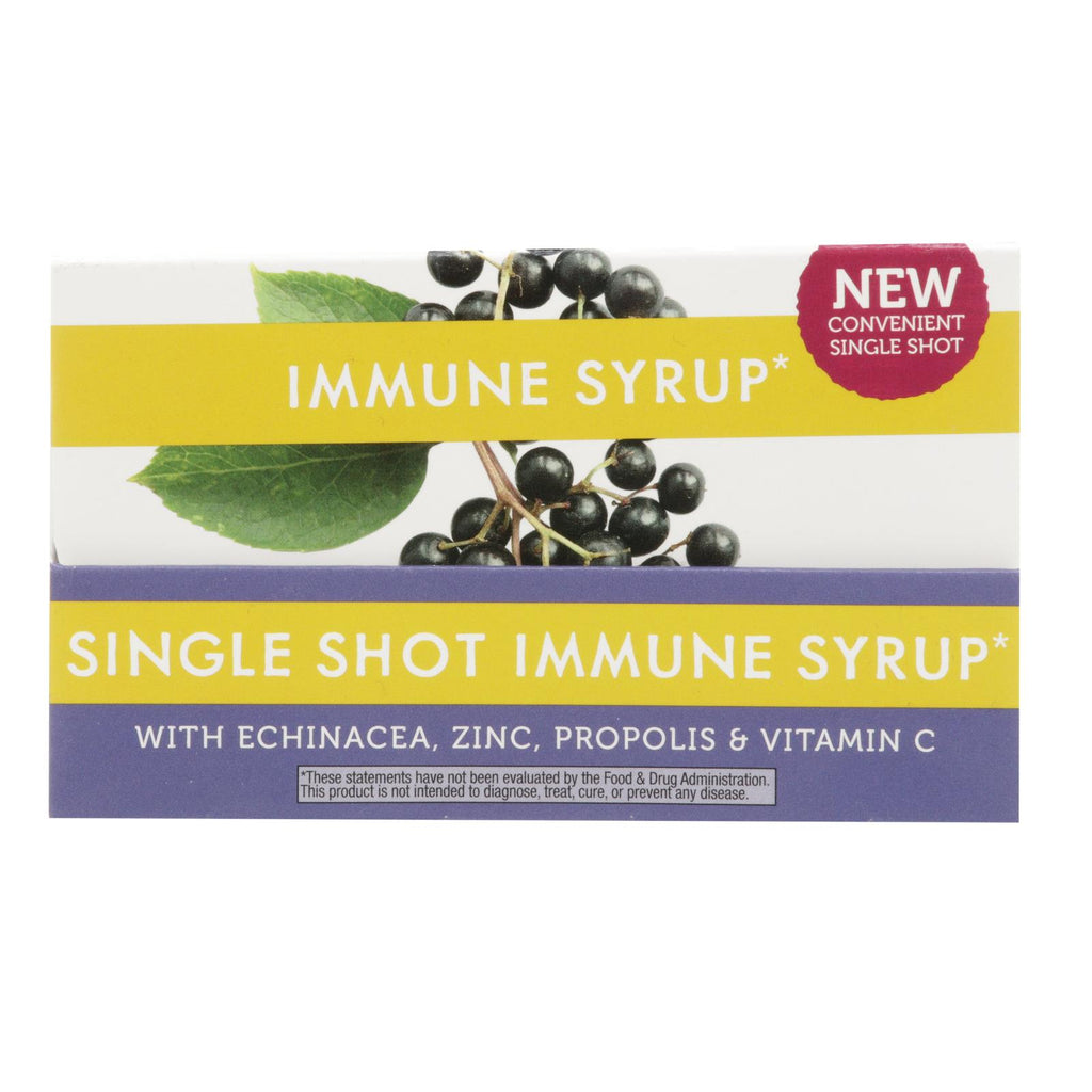 Nature's Way - Sambucus Immune Syrup - Case Of 12 - 20 Ml - Lakehouse Foods