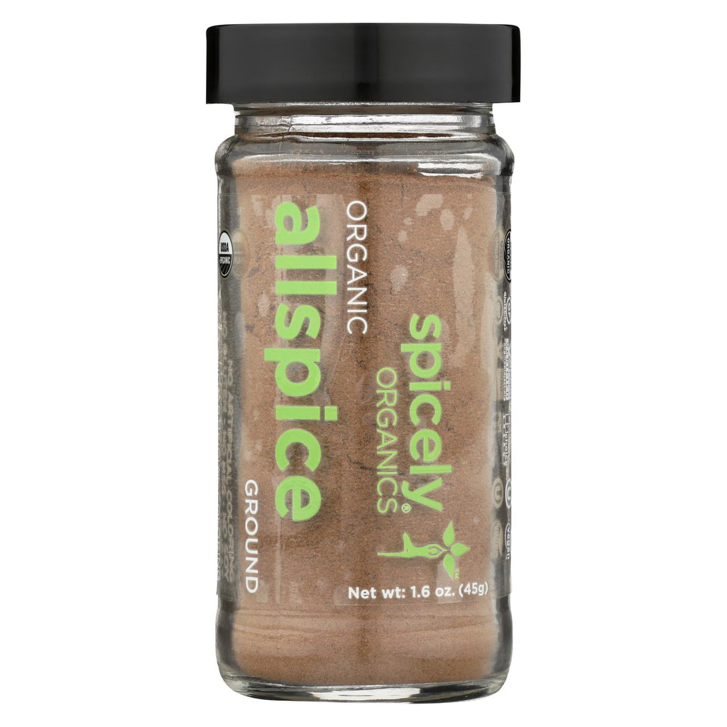 Spicely Organics - Organic Allspice - Ground - Case Of 3 - 1.6 Oz. - Lakehouse Foods