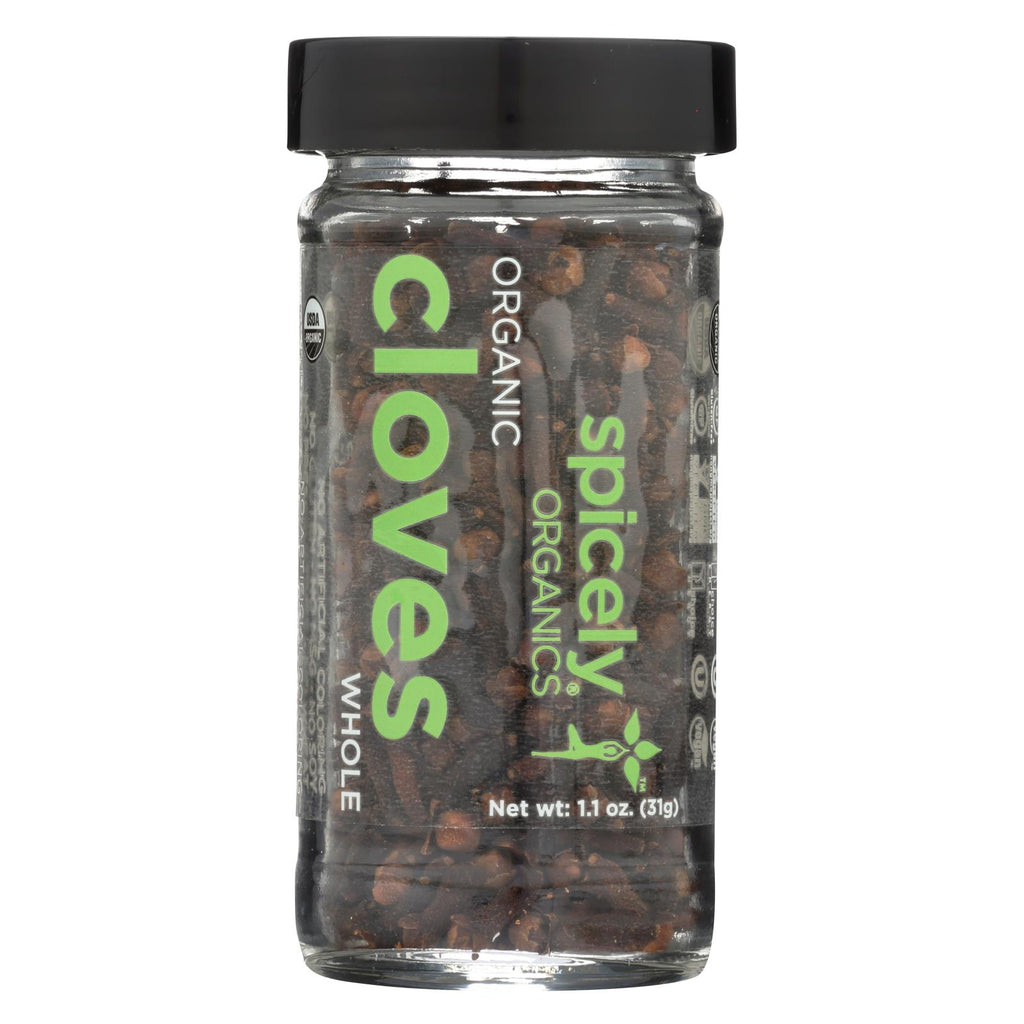 Spicely Organics - Organic Cloves - Whole - Case Of 3 - 1.1 Oz. - Lakehouse Foods