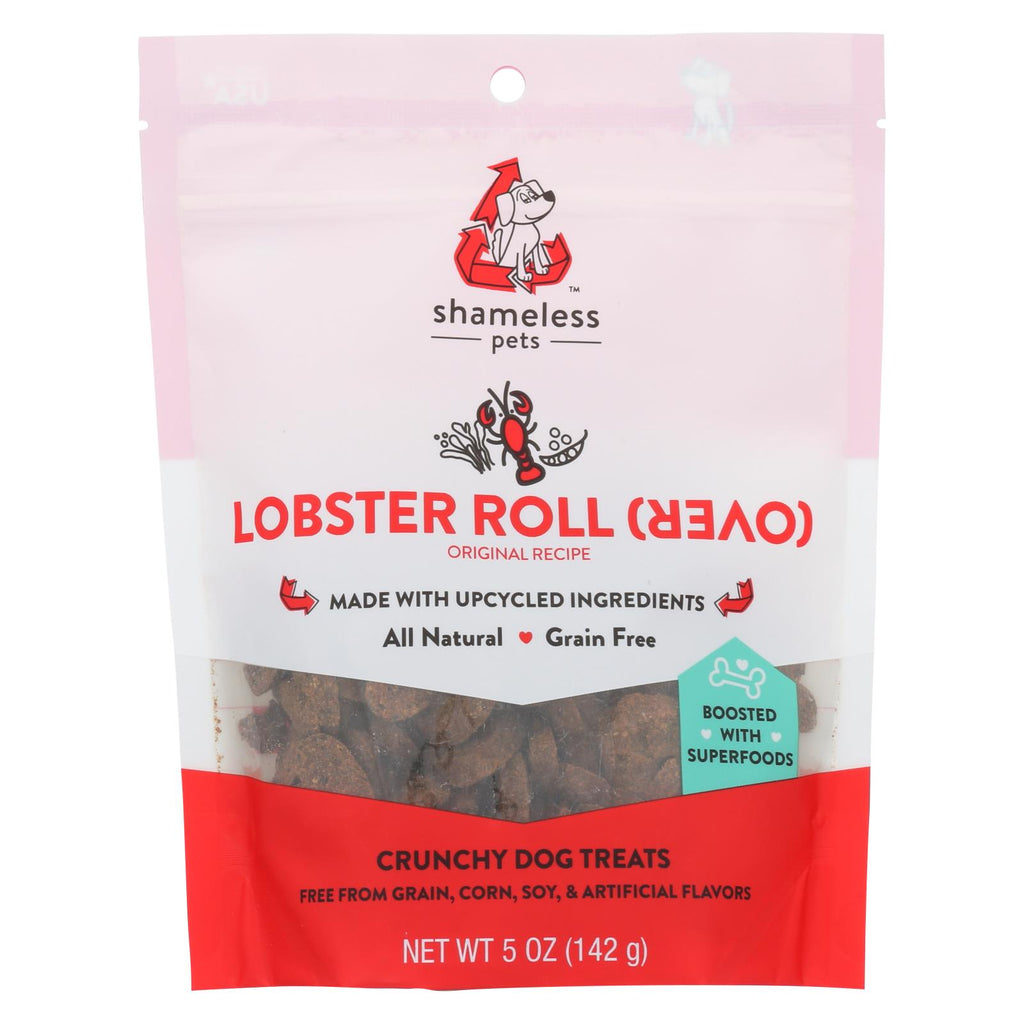 Shameless Pets - Treats Lobster Rollover - Case Of 6 - 5 Oz - Lakehouse Foods