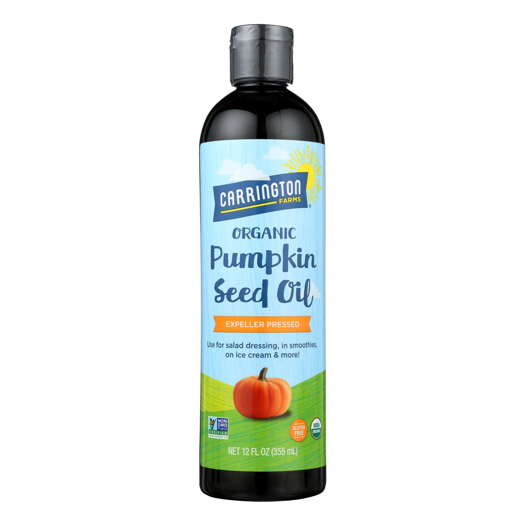Carrington Farms Organic Pumpkin Seed Oil - Case Of 6 - 12 Fz - Lakehouse Foods