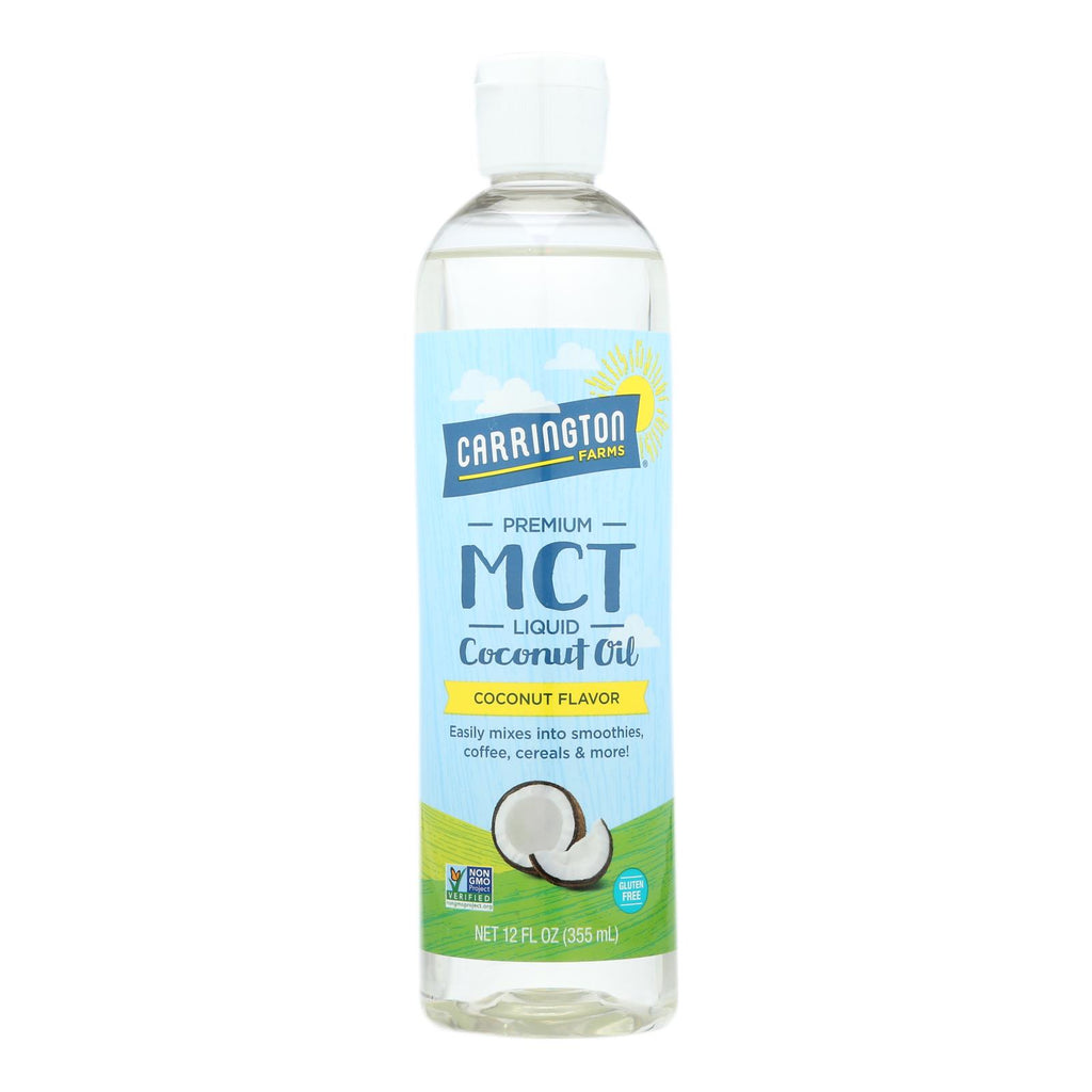 Carrington Farms™ Premium Mct Liquid Coconut Oil - Case Of 6 - 12 Fz - Lakehouse Foods