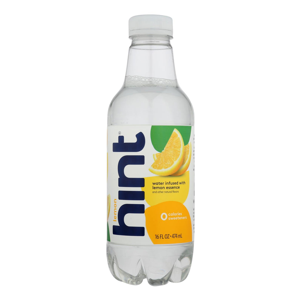Hint - Water Lemon - Case Of 12 - 16 Oz - Lakehouse Foods