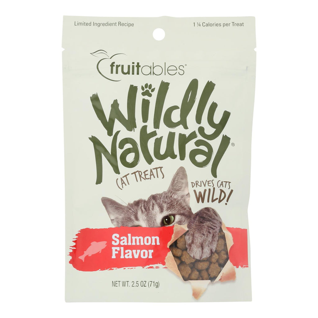 Fruitables - Cat Treats Natural Salmon - Case Of 12 - 2.5 Oz - Lakehouse Foods