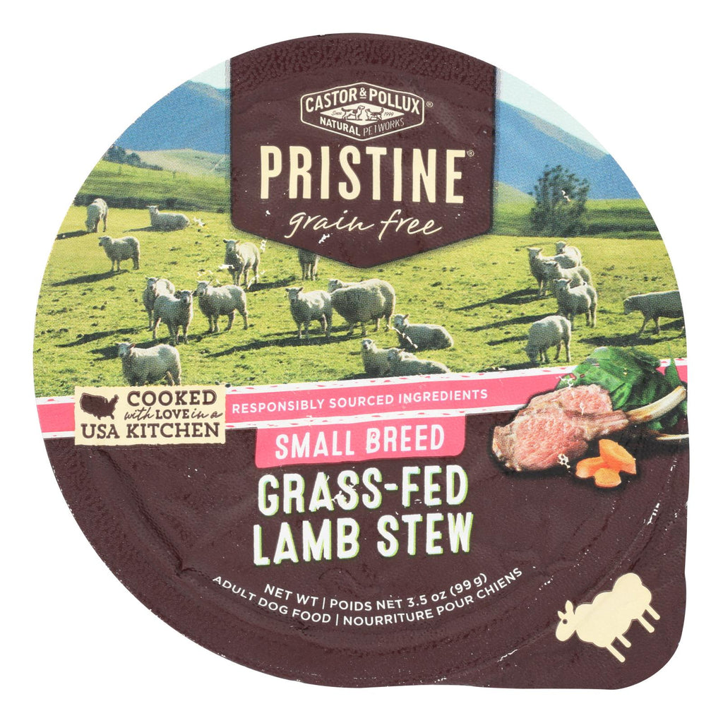 Castor & Pollux - Dog Fd Green Fr Lamb.small - Case Of 12 - 3.50 Oz - Lakehouse Foods