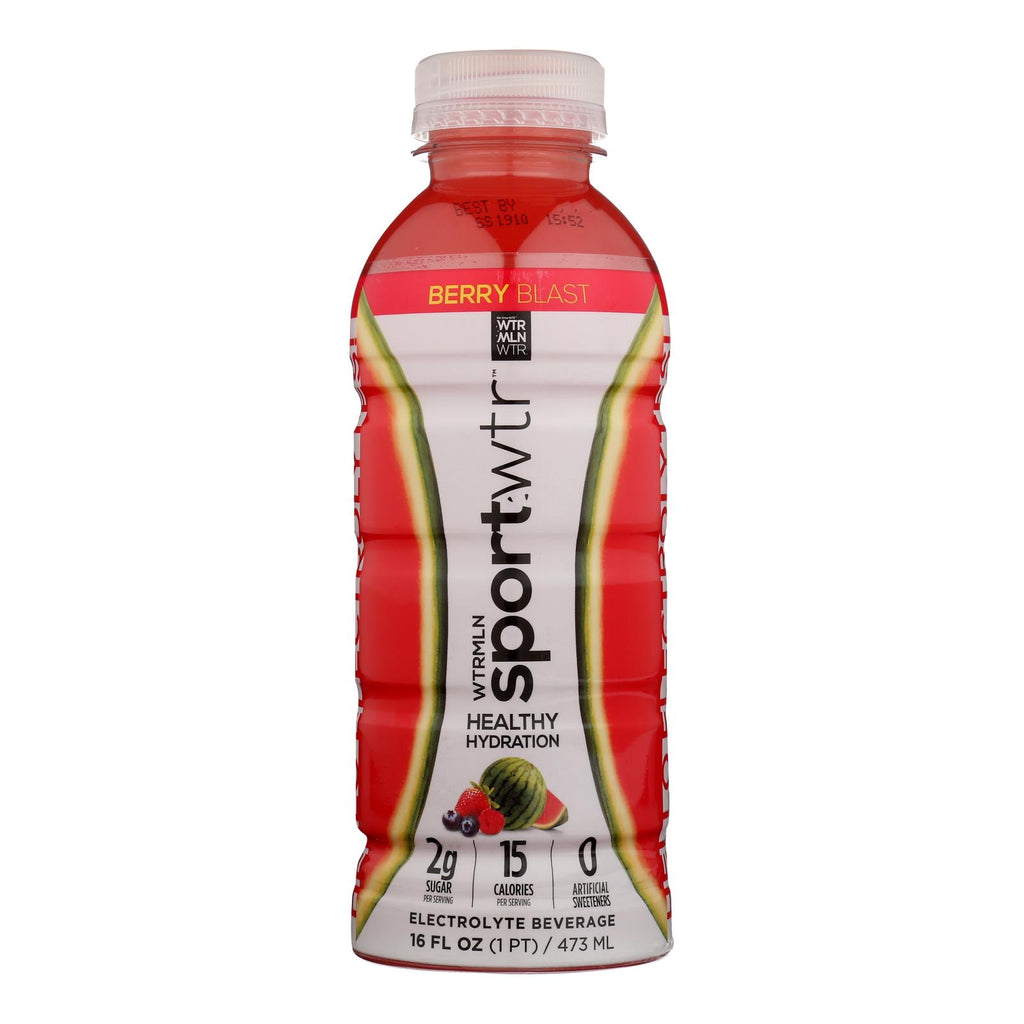 Wtrmln Sport Water - Water Sprt Mixed Berry - Case Of 12 - 16 Fz - Lakehouse Foods