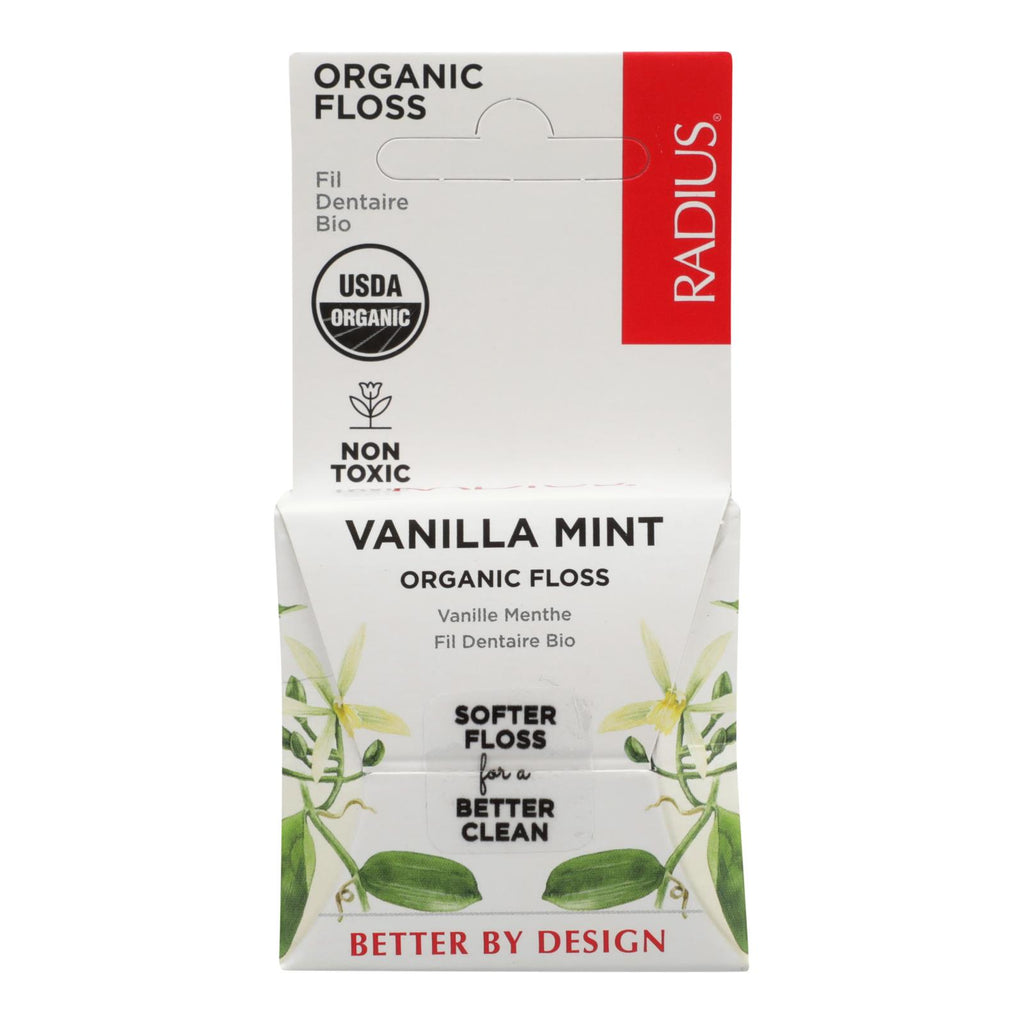 Radius - Floss Vanilla Mint - Case Of 6 - 55 Yd - Lakehouse Foods