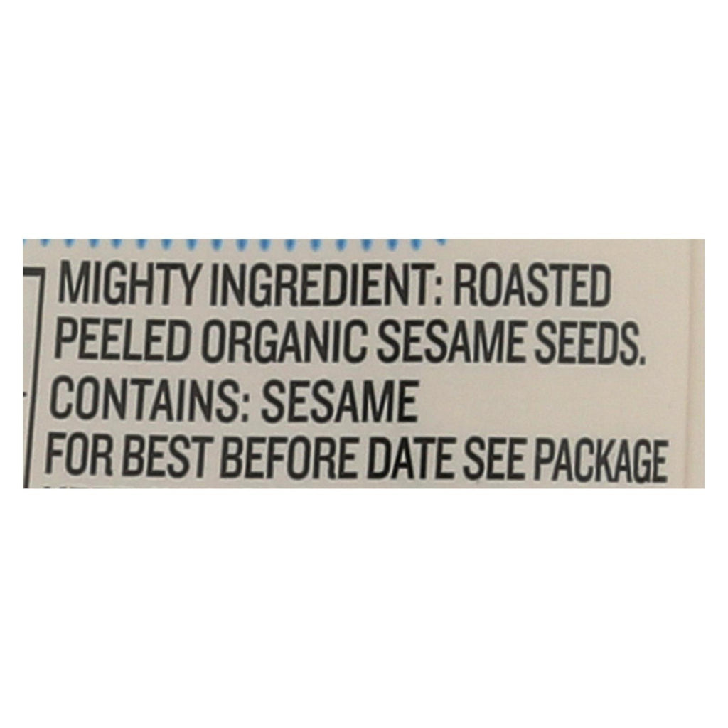 Mighty Sesame Company - Tahini Organic Fine Sesame - Case Of 8 - 10.9 Oz - Lakehouse Foods