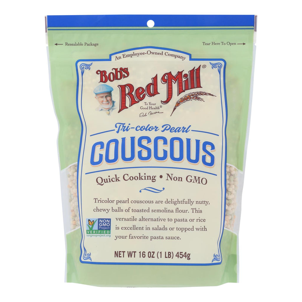 Bob's Red Mill - Couscous Pearl Tri Color - Case Of 4 - 16 Oz - Lakehouse Foods