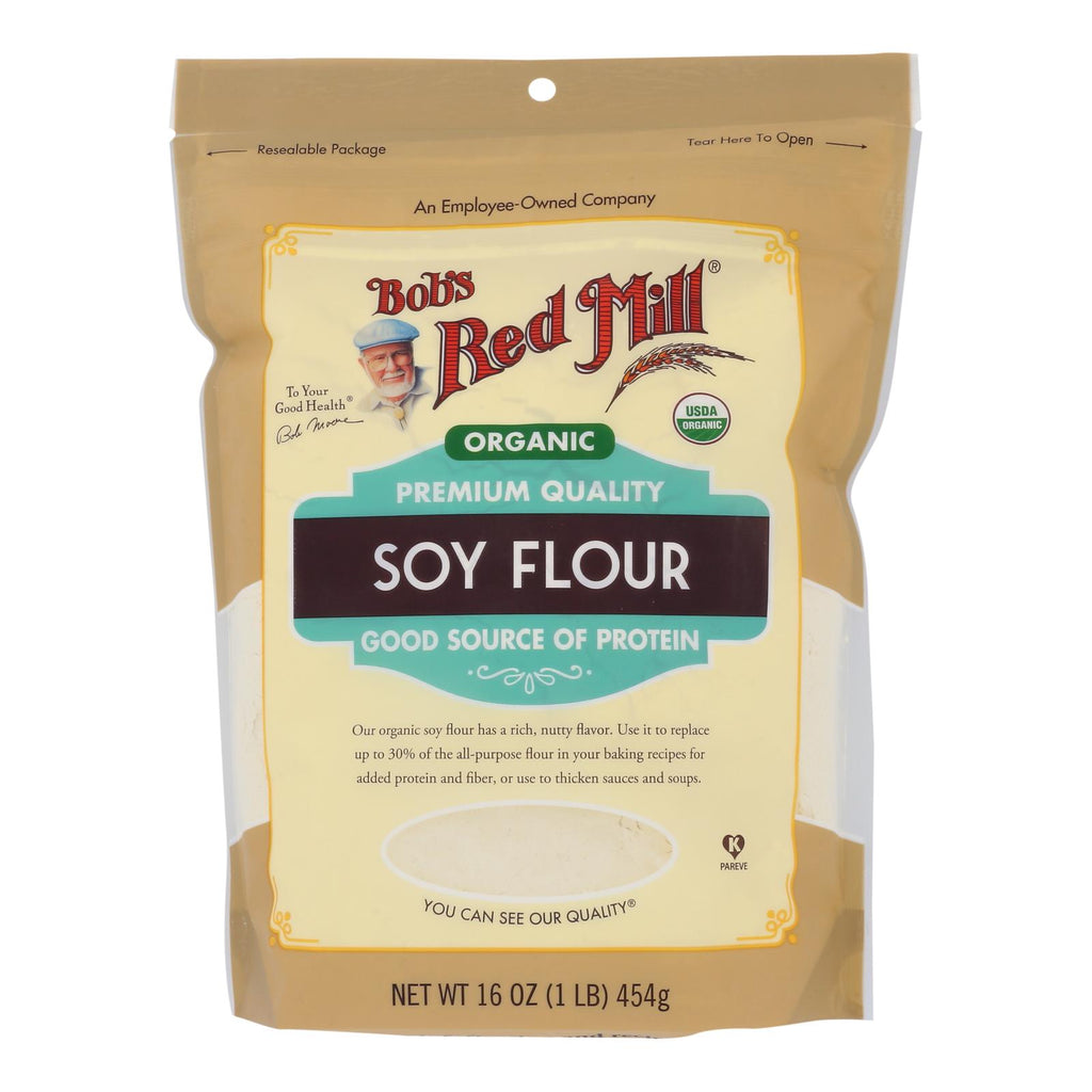 Bob's Red Mill - Soy Flour - Case Of 4 - 16 Oz - Lakehouse Foods