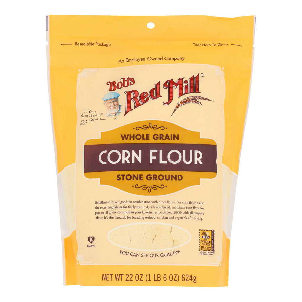 Bob's Red Mill - Flour Corn - Case Of 4 - 22 Oz - Lakehouse Foods