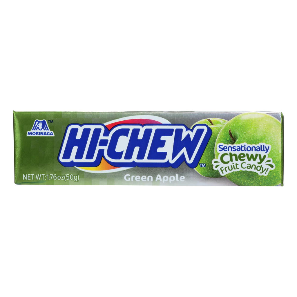 Hi-chew Green Apple Candy  - Case Of 15 - 1.76 Oz - Lakehouse Foods