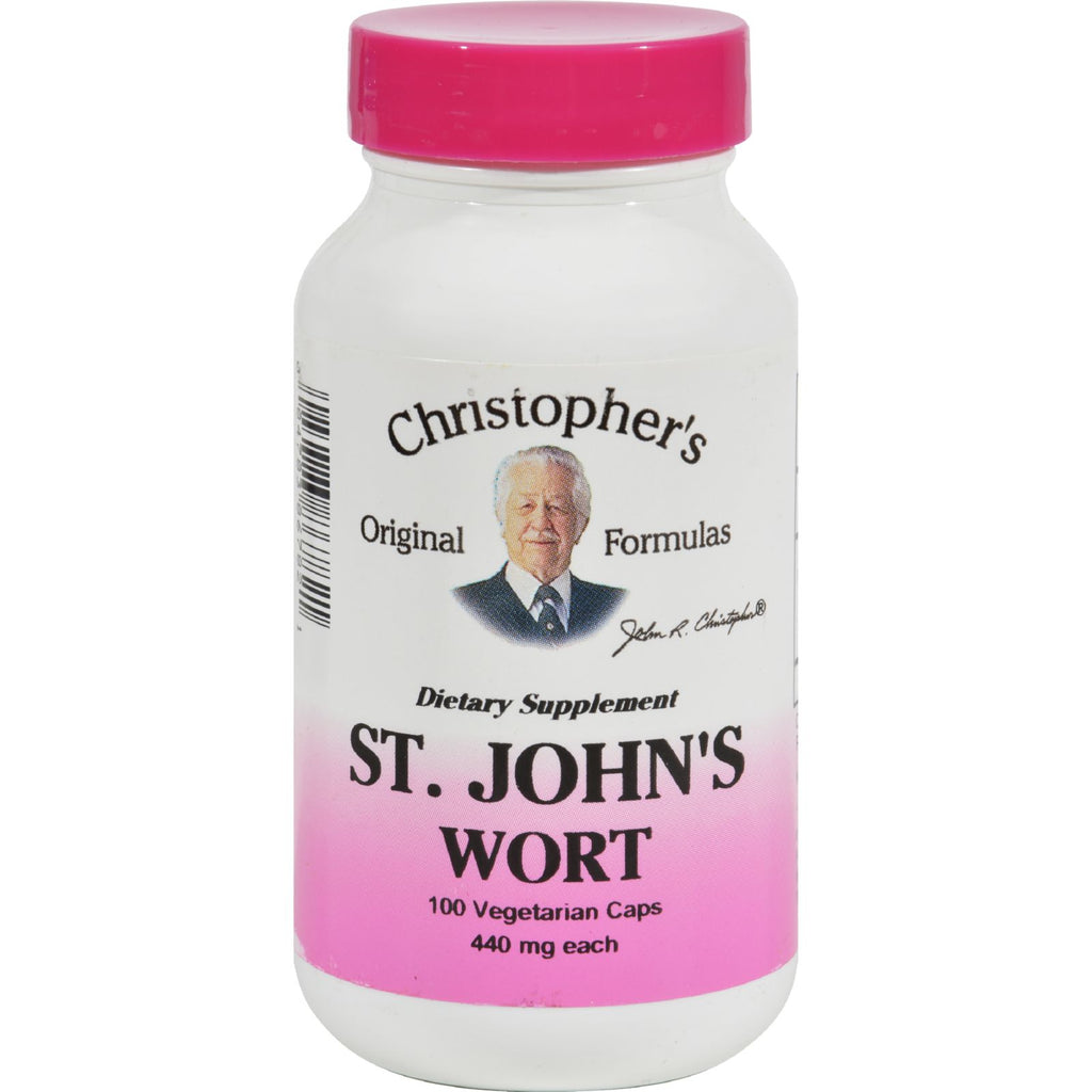 Dr. Christopher's Formulas St. Johns Wort - 100 Vcaps - Lakehouse Foods