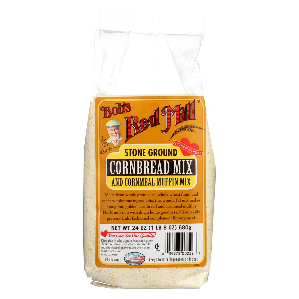 Bob's Red Mill - Cornbread Mix - Case Of 4-24 Oz - Lakehouse Foods