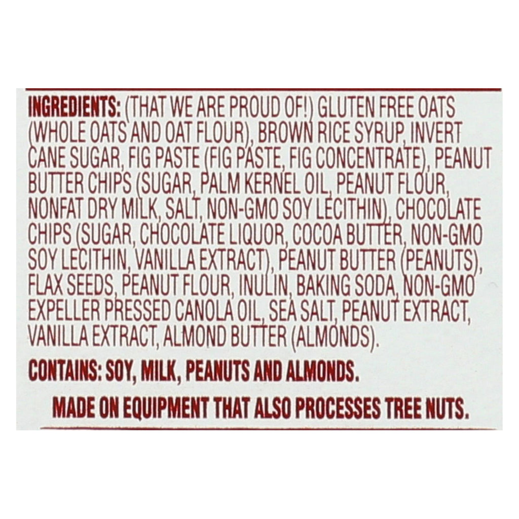 Van's Natural Foods Gluten Free Snack Bars - Peanut Butter Chocolate - Case Of 6 - 1.2 Oz. - Lakehouse Foods