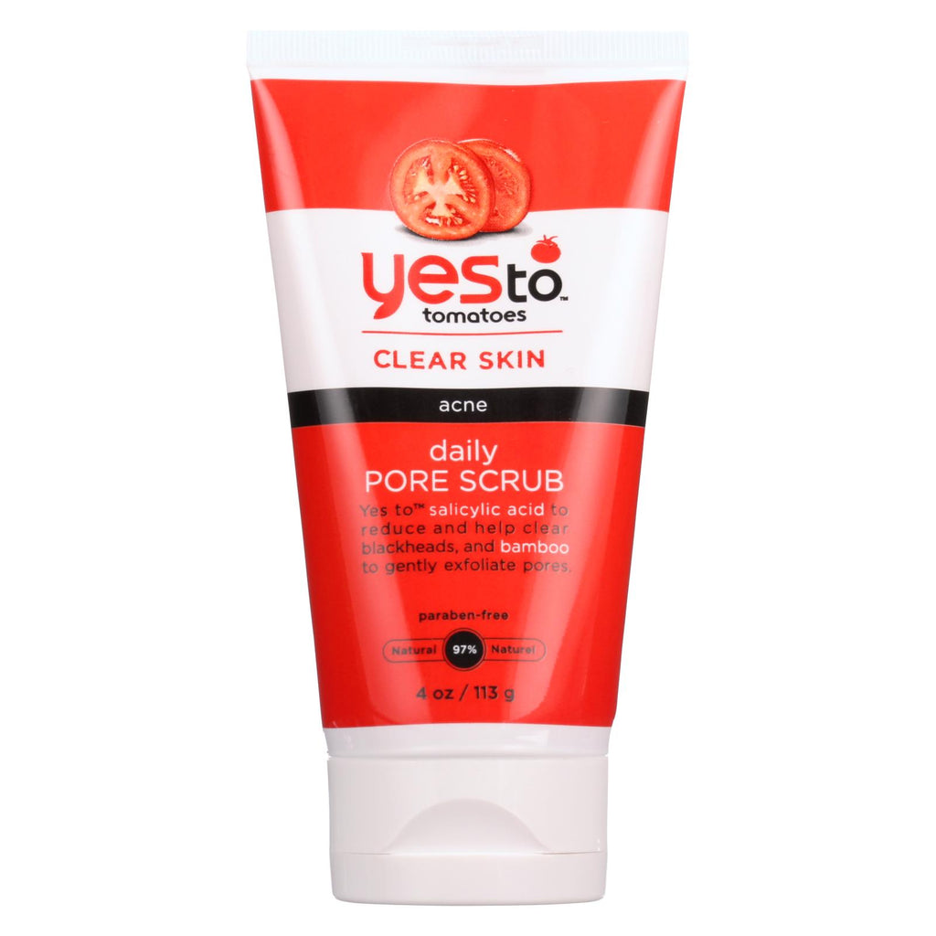 Yes To - Tomatoes - Daily Pore Scrub - Acne  - 4 Oz. - Lakehouse Foods