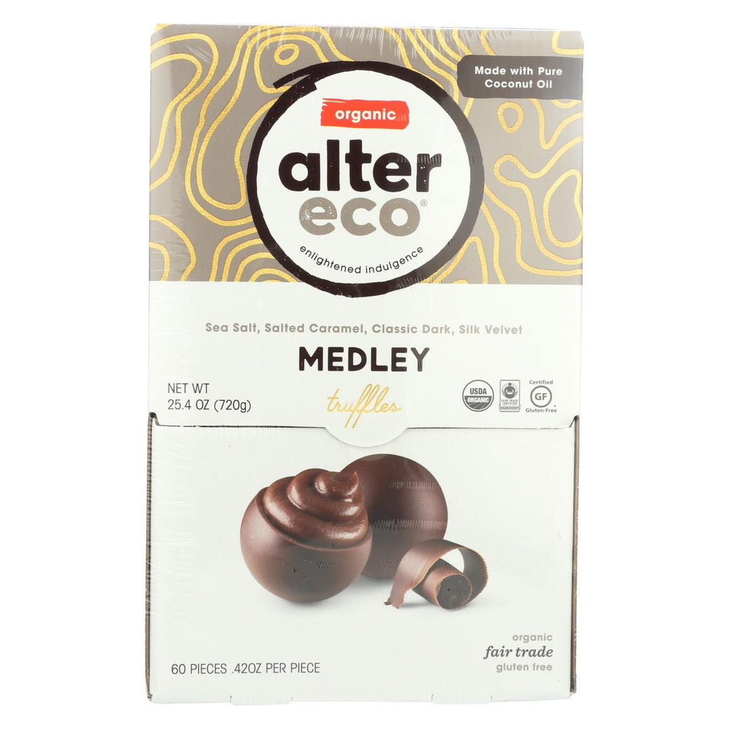 Alter Eco Americas  Truffle Medley (assorted) - Case Of 60 - .42 Oz - Lakehouse Foods