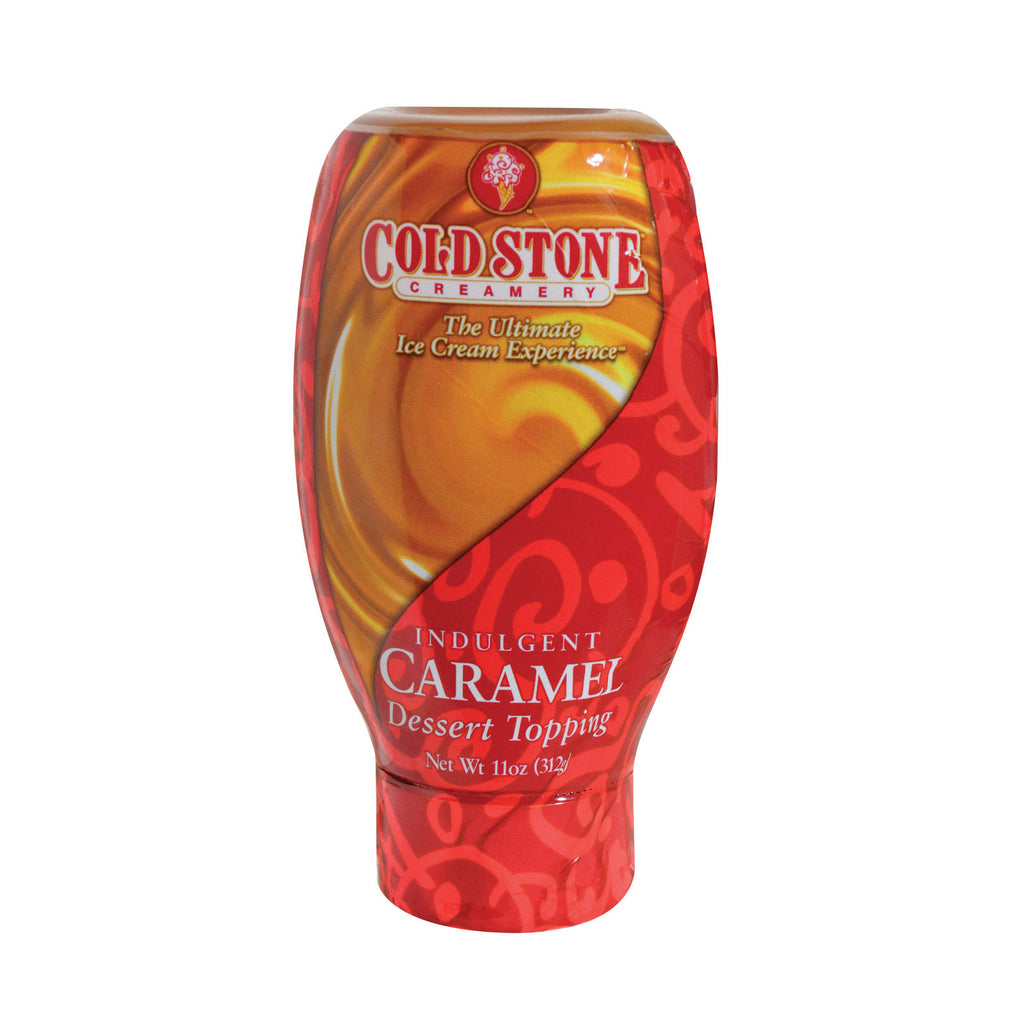 Cold Stone Creamery Dessert Topping - Indulgent Caramel - Case Of 6 - 11 Oz. - Lakehouse Foods