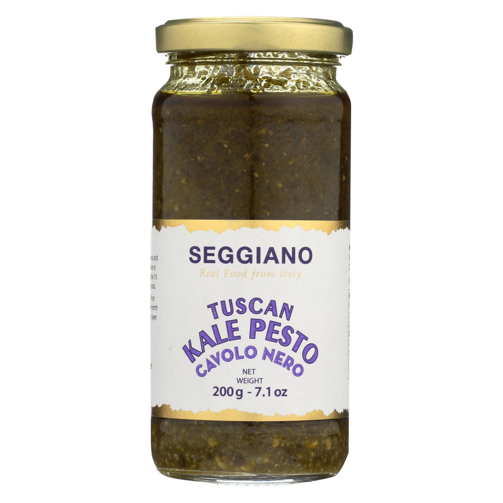 Seggiano Tuscan Kale Pesto  - Case Of 6 - 7.1 Oz - Lakehouse Foods