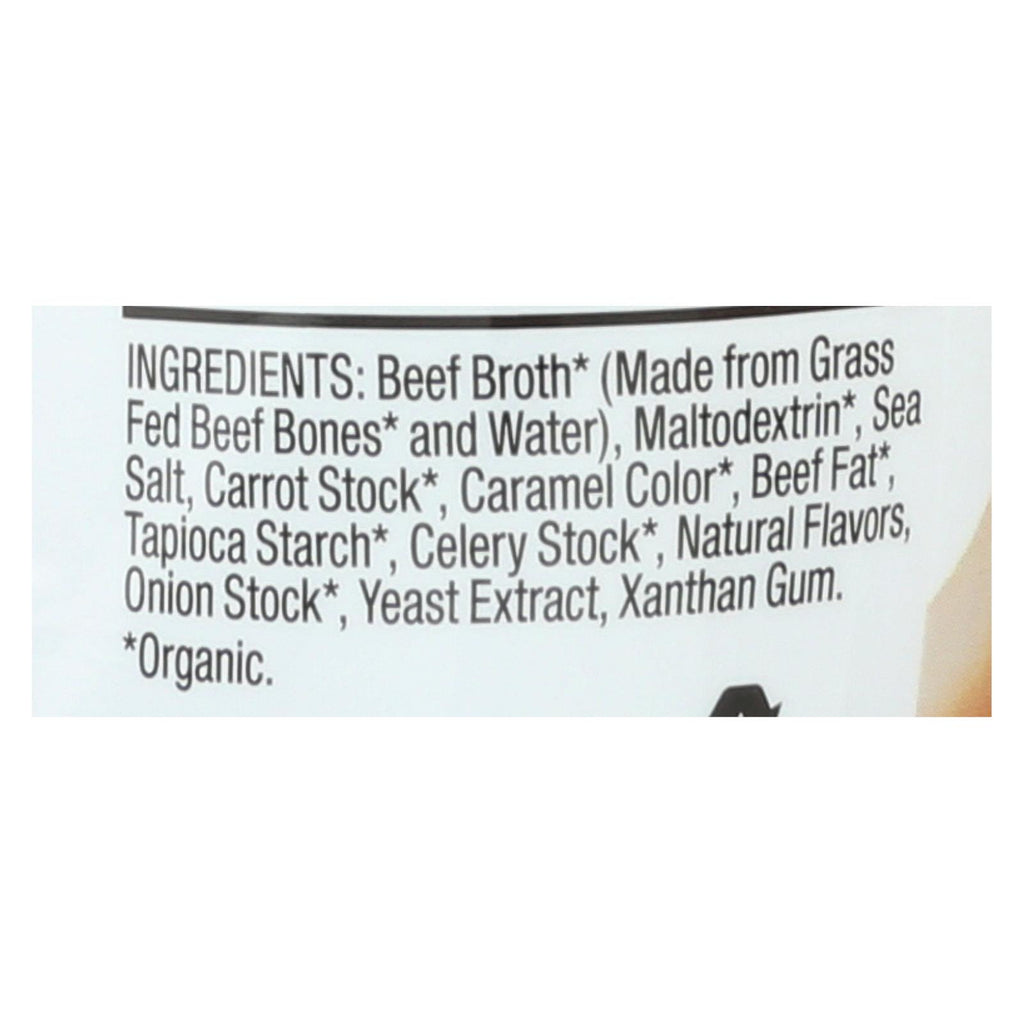 Kitchen Accomplice Bone Broth Concentrate - Organic - Beef - Case Of 6 - 12 Fl Oz - Lakehouse Foods