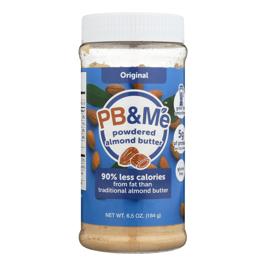 Pb & Me Powdered Almond Butter - Case Of 6 - 6.5 Oz - Lakehouse Foods
